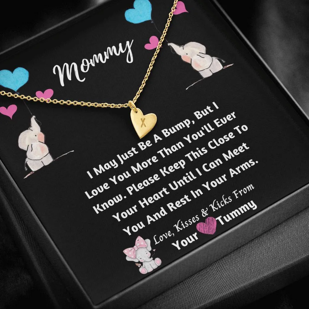 Mommy Hearts Necklace- Love From Your Tummy