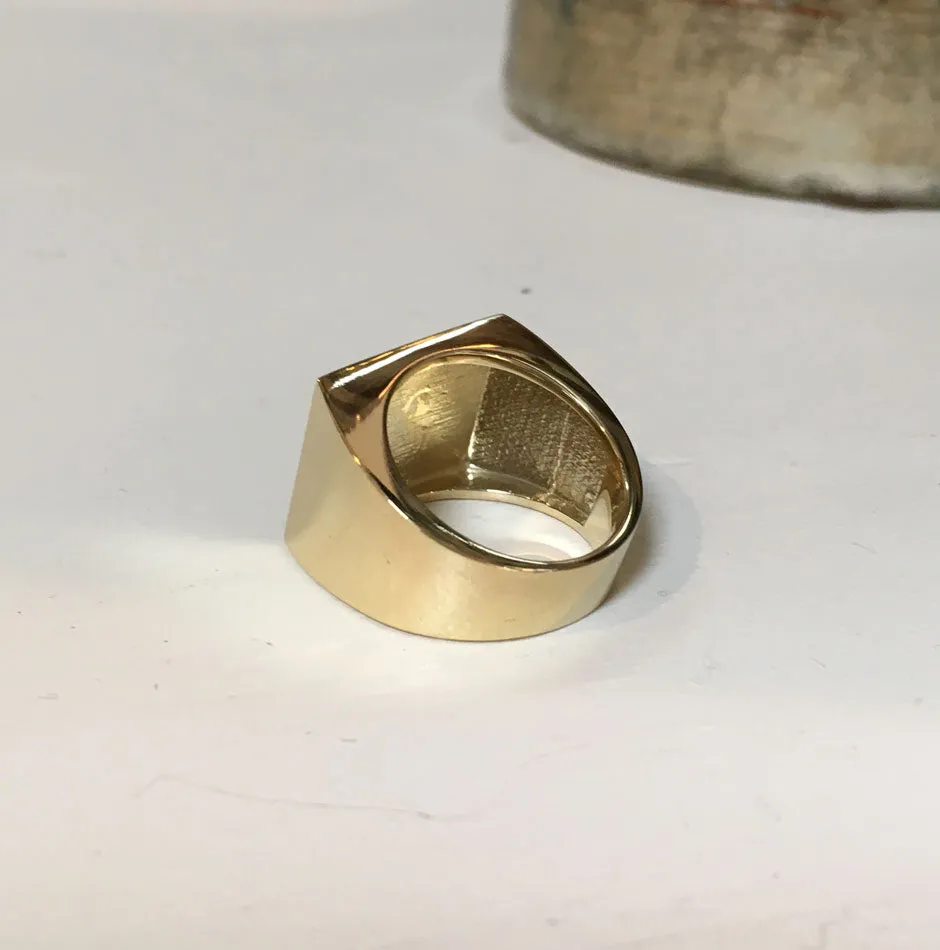 Monogram Boyfriend Signet Ring
