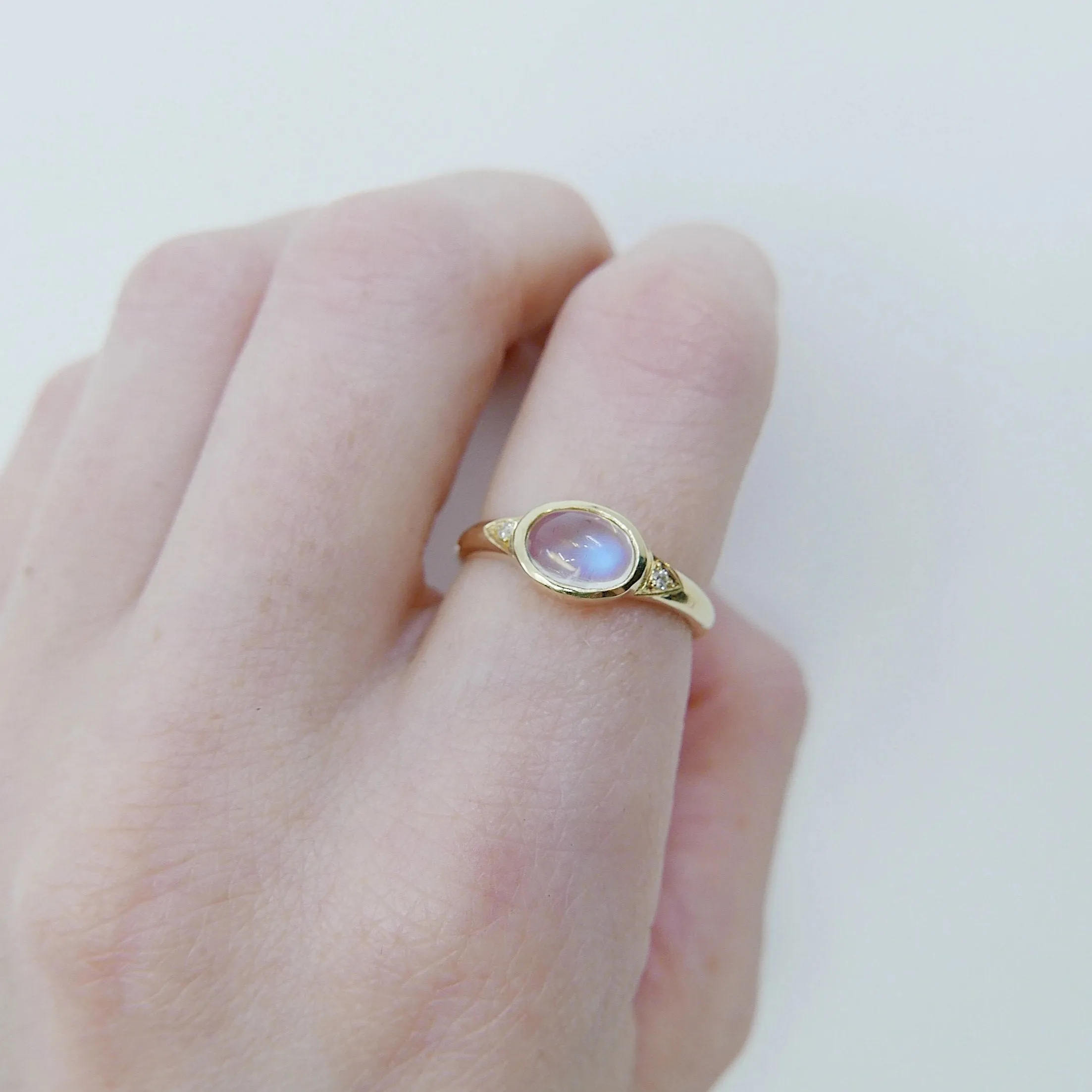 Moonstone Signet Ring