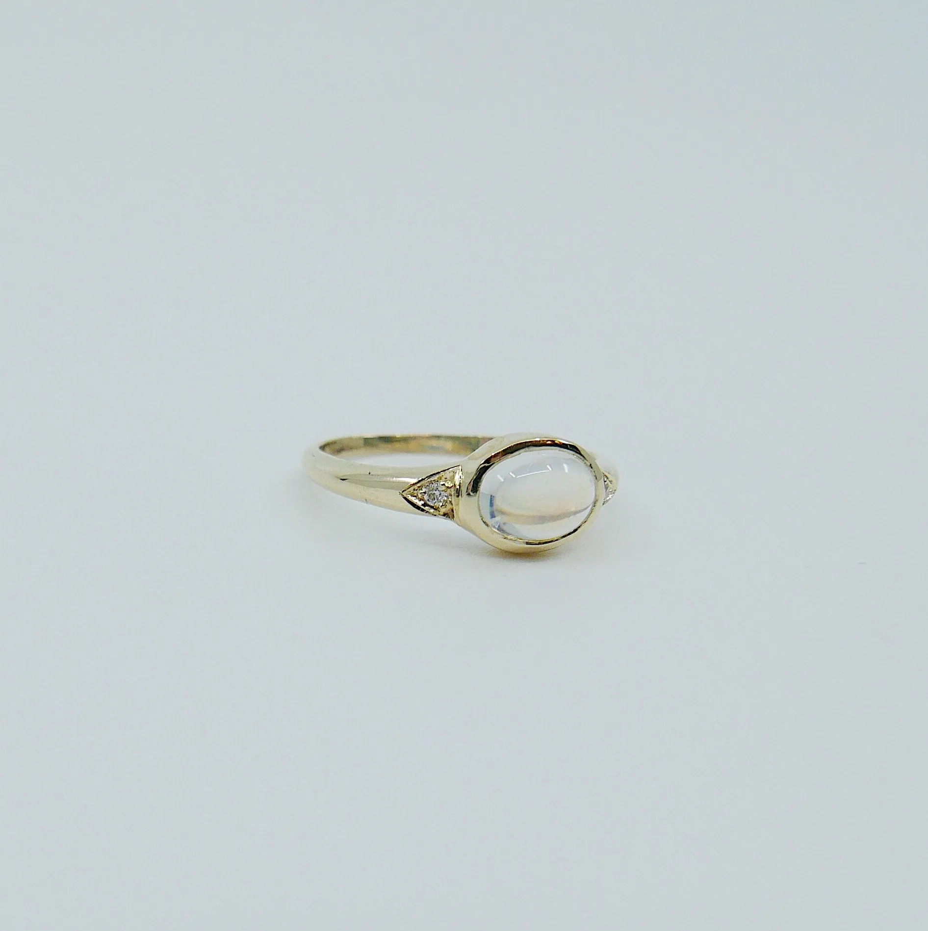Moonstone Signet Ring