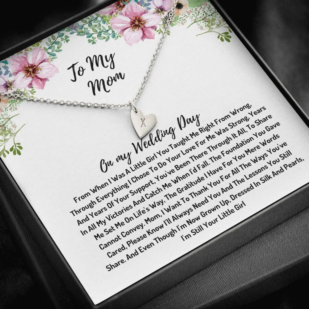 Mother Of The Bride Hearts Necklace- I Am Still Your Little Girl