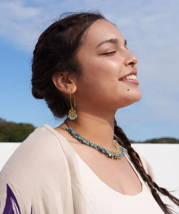 Multicoloured Choker Necklace