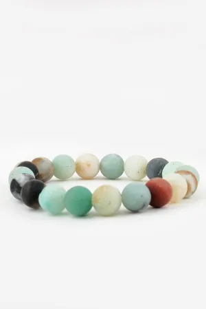 Natural Stone Beaded Bracelet