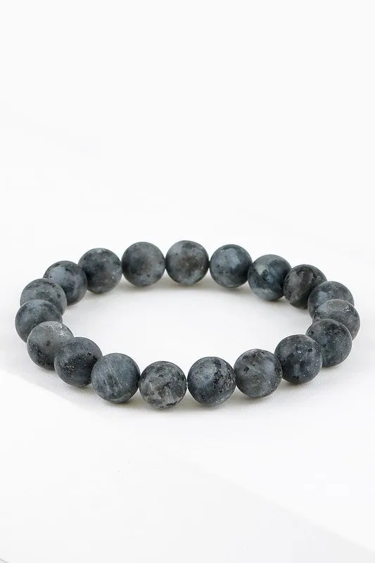 Natural Stone Beaded Bracelet