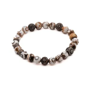 Nepal Soul Beaded Men's Bracelet
