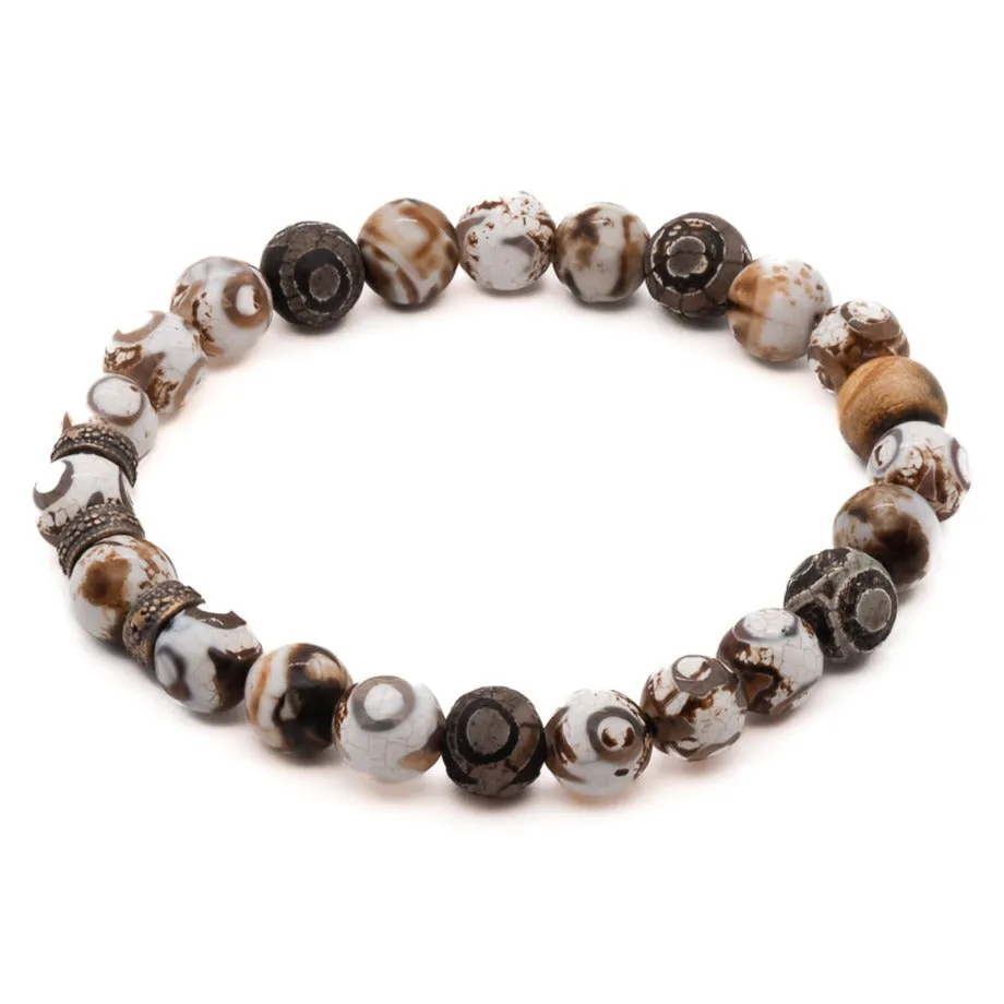 Nepal Soul Beaded Men's Bracelet