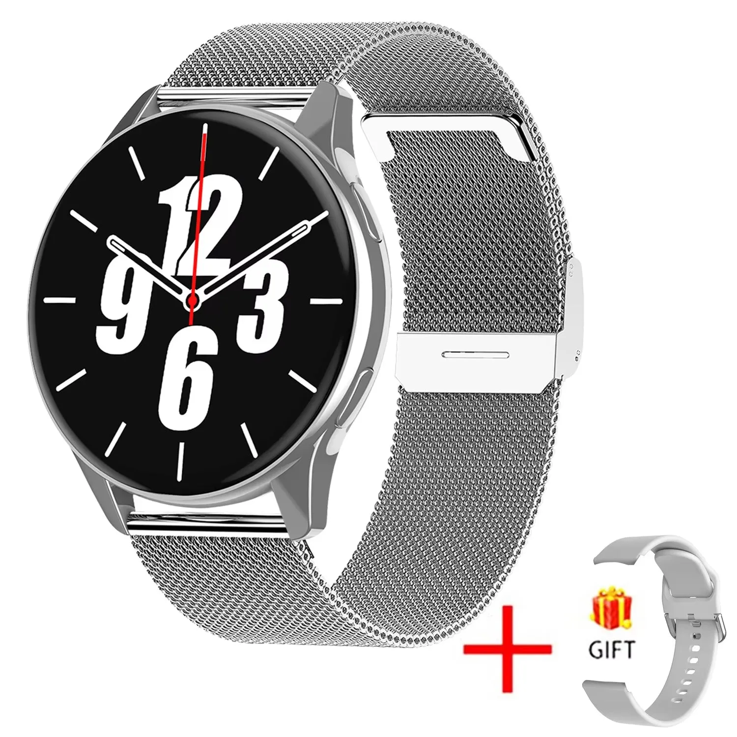 New Women Bluetooth Call Smart Watch Heartrate Blood Pressure Monitoring Smartwatches Waterproof Men Smartwatch for Samsung IOS