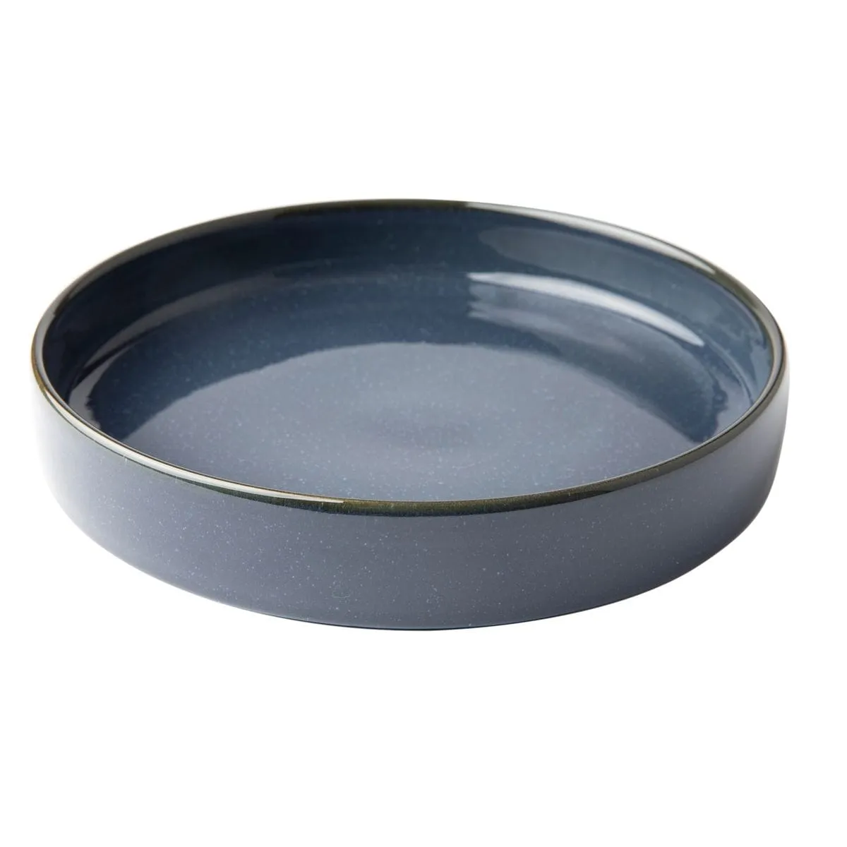 Omada Flat Stackable Pasta Bowl Blue OM-0000053