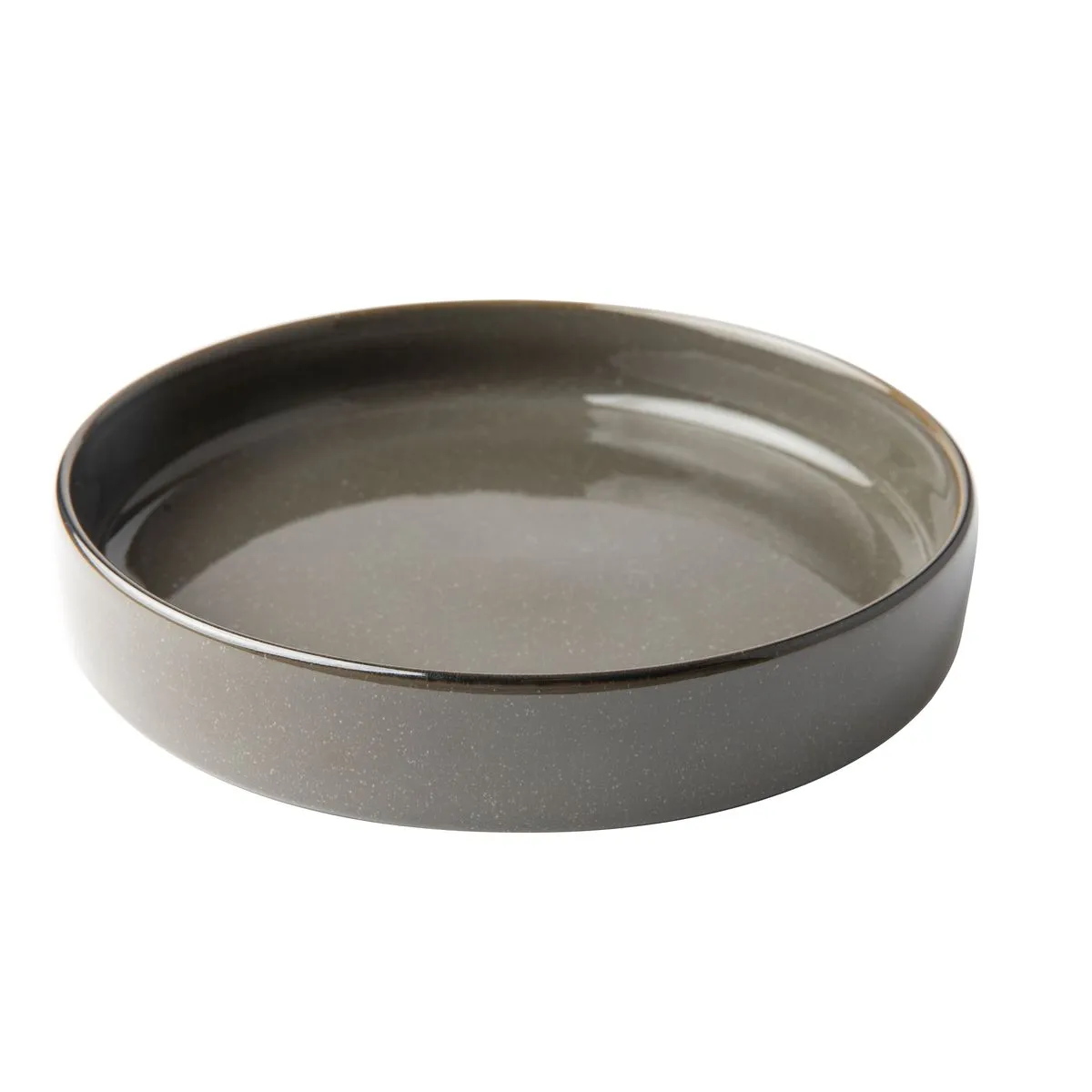 Omada Flat Stackable Pasta Bowl Grey OM-0000060