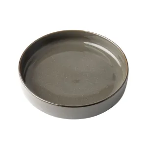 Omada Flat Stackable Pasta Bowl Grey OM-0000060
