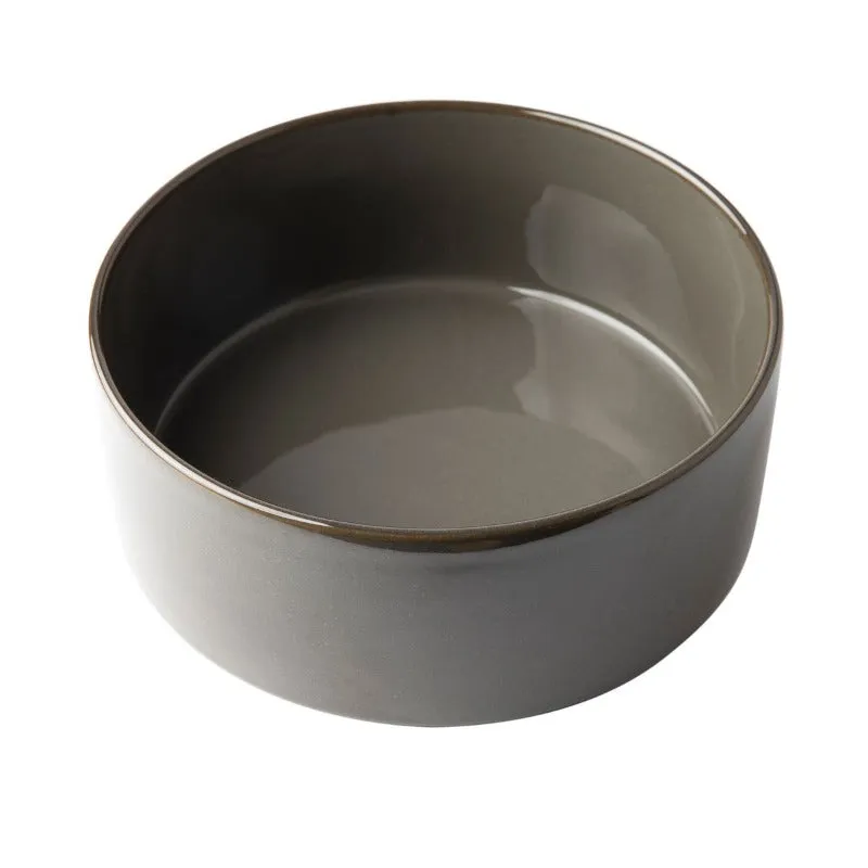 Omada Flat Stackable Salad Bowl Grey OM-0000063