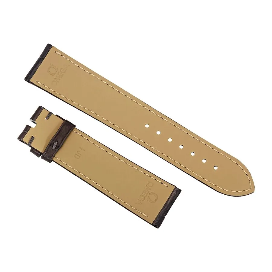 Omega Dark Brown Leather Strap 32CUZ004823