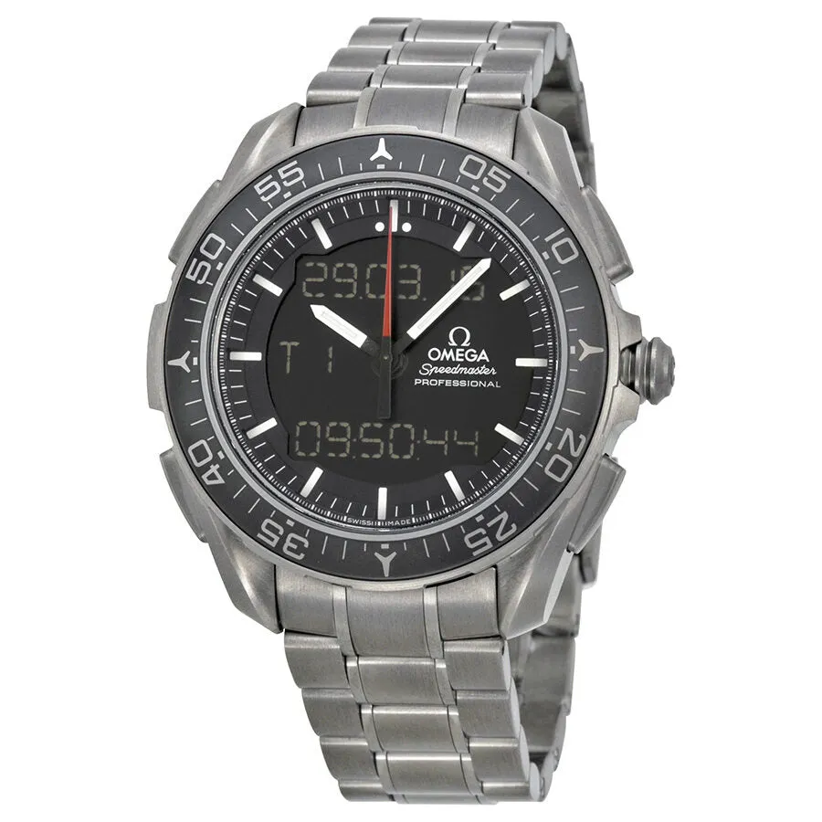Omega Speedmaster Skywalker X-33 Black Dial Titanium Men's Watch 31890457901001 318.90.45.79.01.001