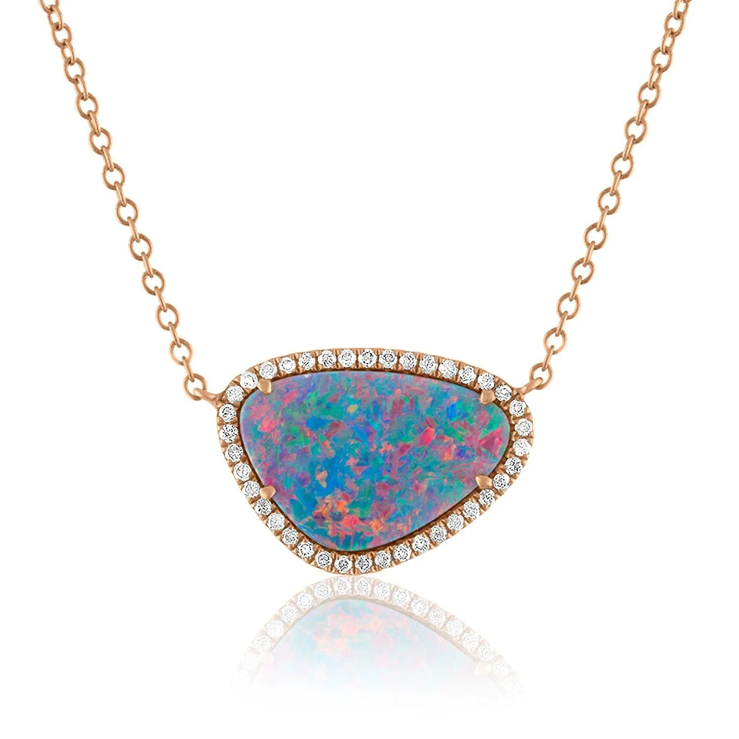 Organic Opal Necklace