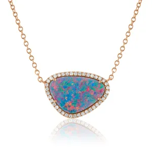 Organic Opal Necklace