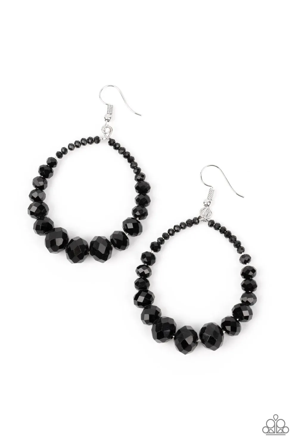 Paparazzi Astral Aesthetic - Black Earring