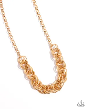Paparazzi Urban Acoustics - Gold Necklace