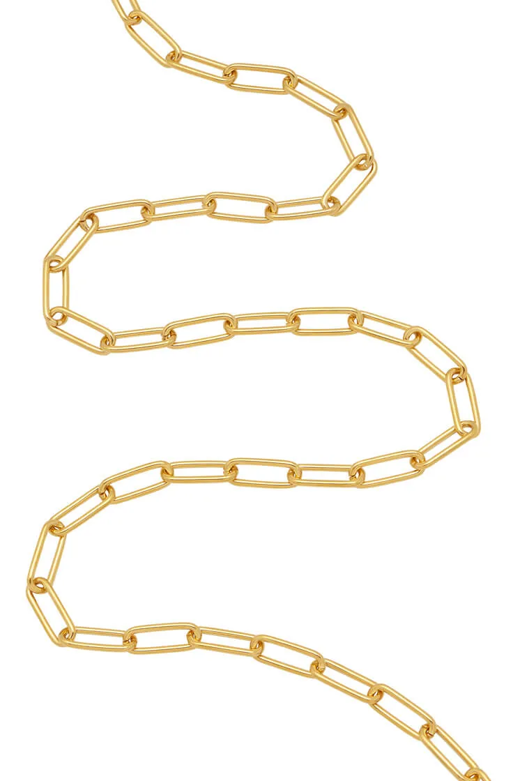 Paperclip Link Chain Necklace