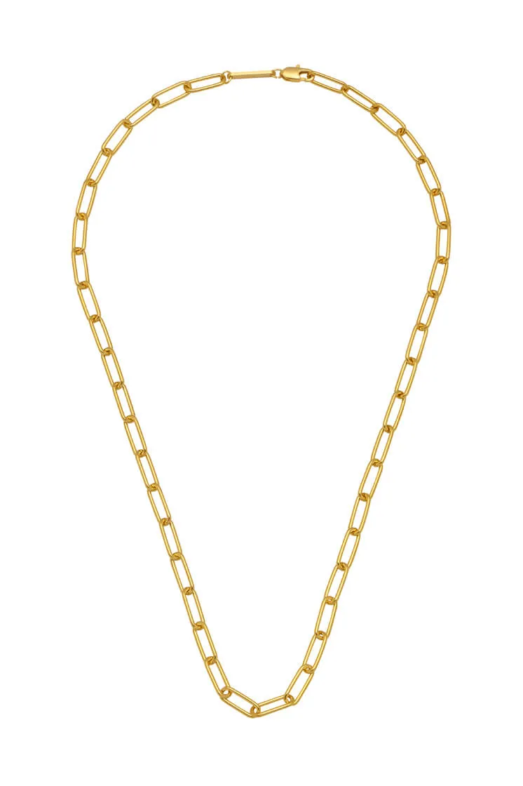 Paperclip Link Chain Necklace
