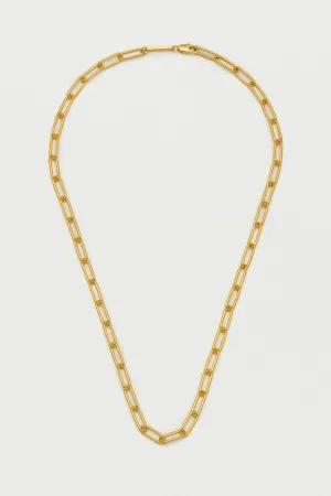 Paperclip Link Chain Necklace