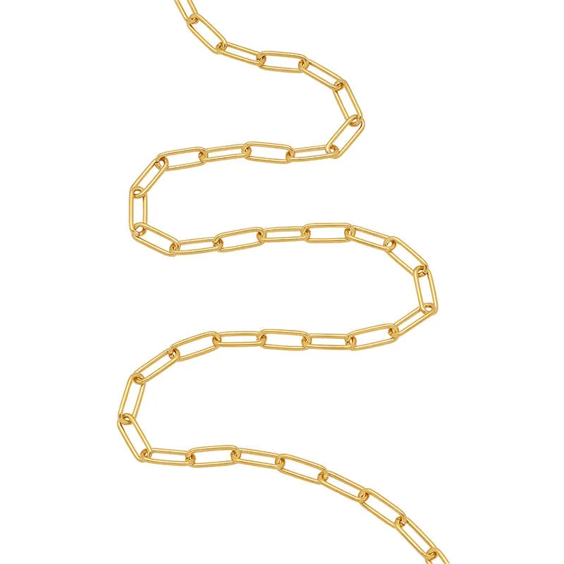Paperclip Link Chain Necklace