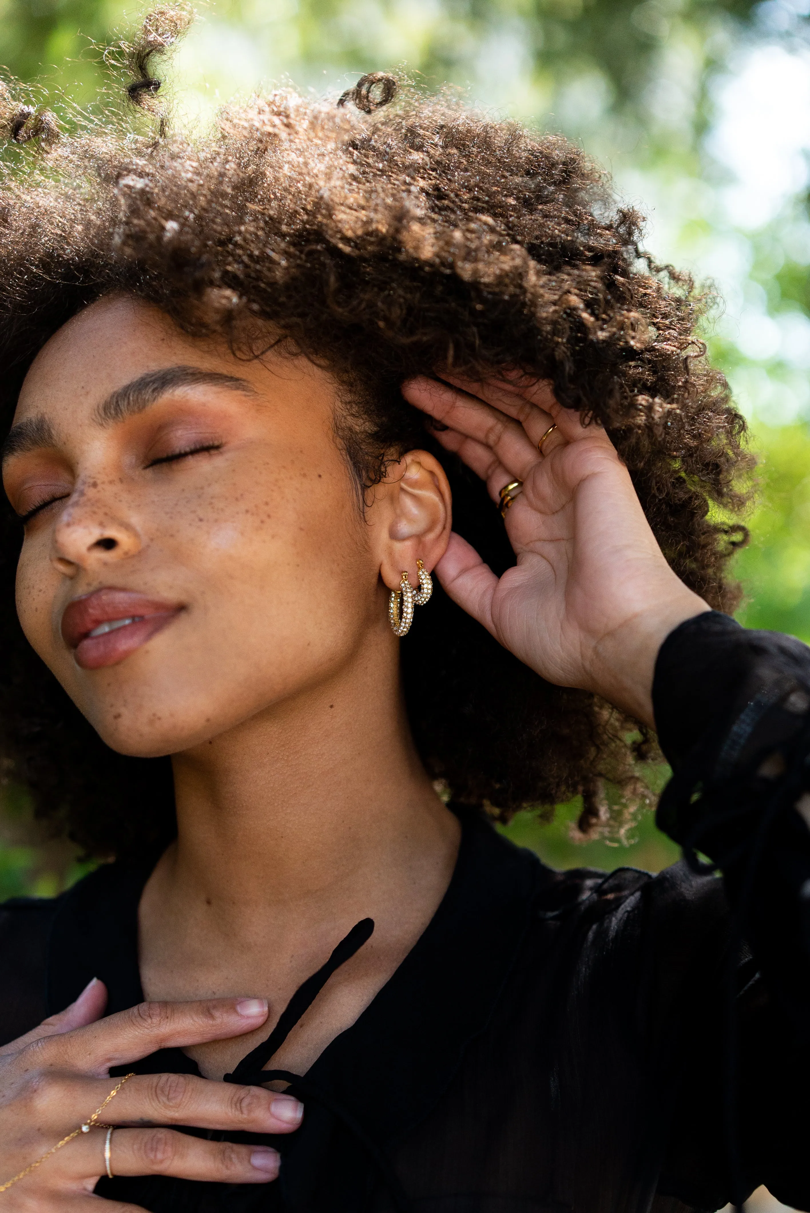PARIS HOOP EARRINGS