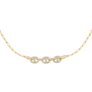 Pavé Mariner Link Choker
