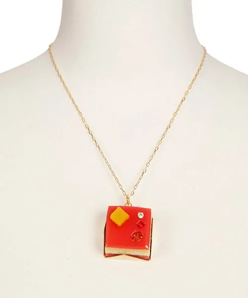 Petit Cassis Cake Necklace【Japan Jewelry】