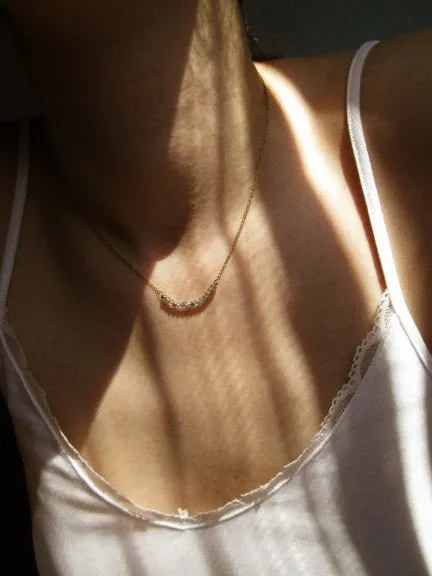 PETITE PERSONALIZED LAYERED GOLD NECKLACE SET