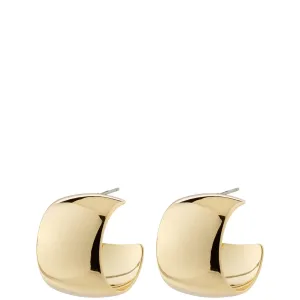Pilgrim Talulla Gold Chunky Hoop Earrings