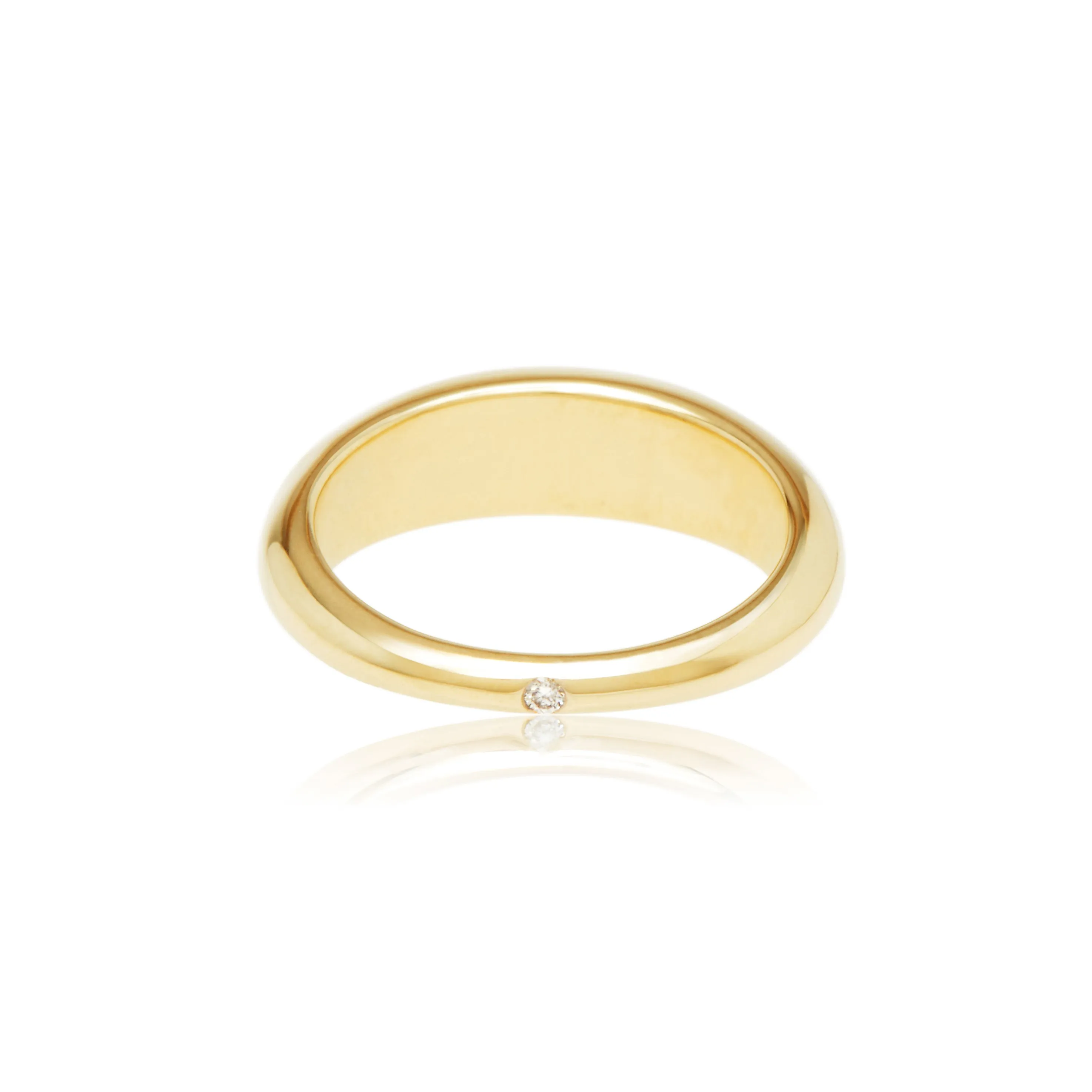 Pink Tourmaline & Diamonds Mini Bubble Ring