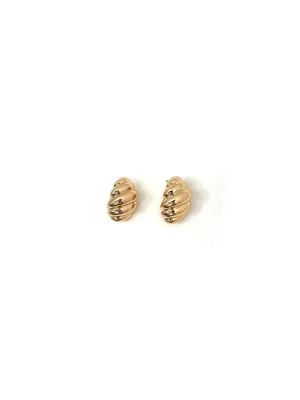 Puff Croissant Earring