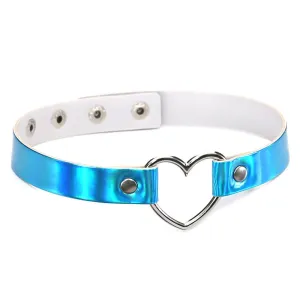 "HARAJUKU LASER LOVE HEART" CHOKER Y040101