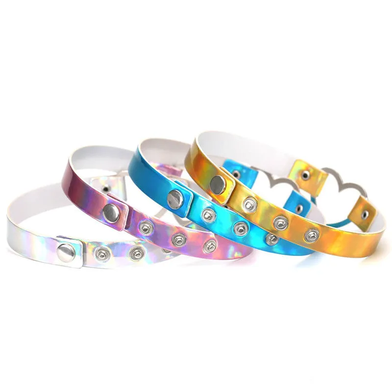 "HARAJUKU LASER LOVE HEART" CHOKER Y040101