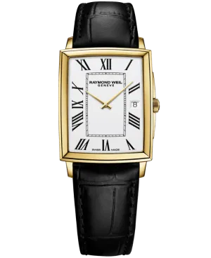 Raymond Weil Toccata Gents Gold PVD on Leather