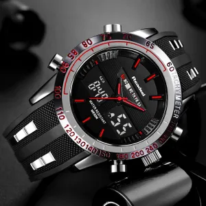 Readeel Brand Sport Watch Mens Watches Top Brand Luxury Men Wrist Watch Waterproof LED Electronic Digital Male relogio masculino