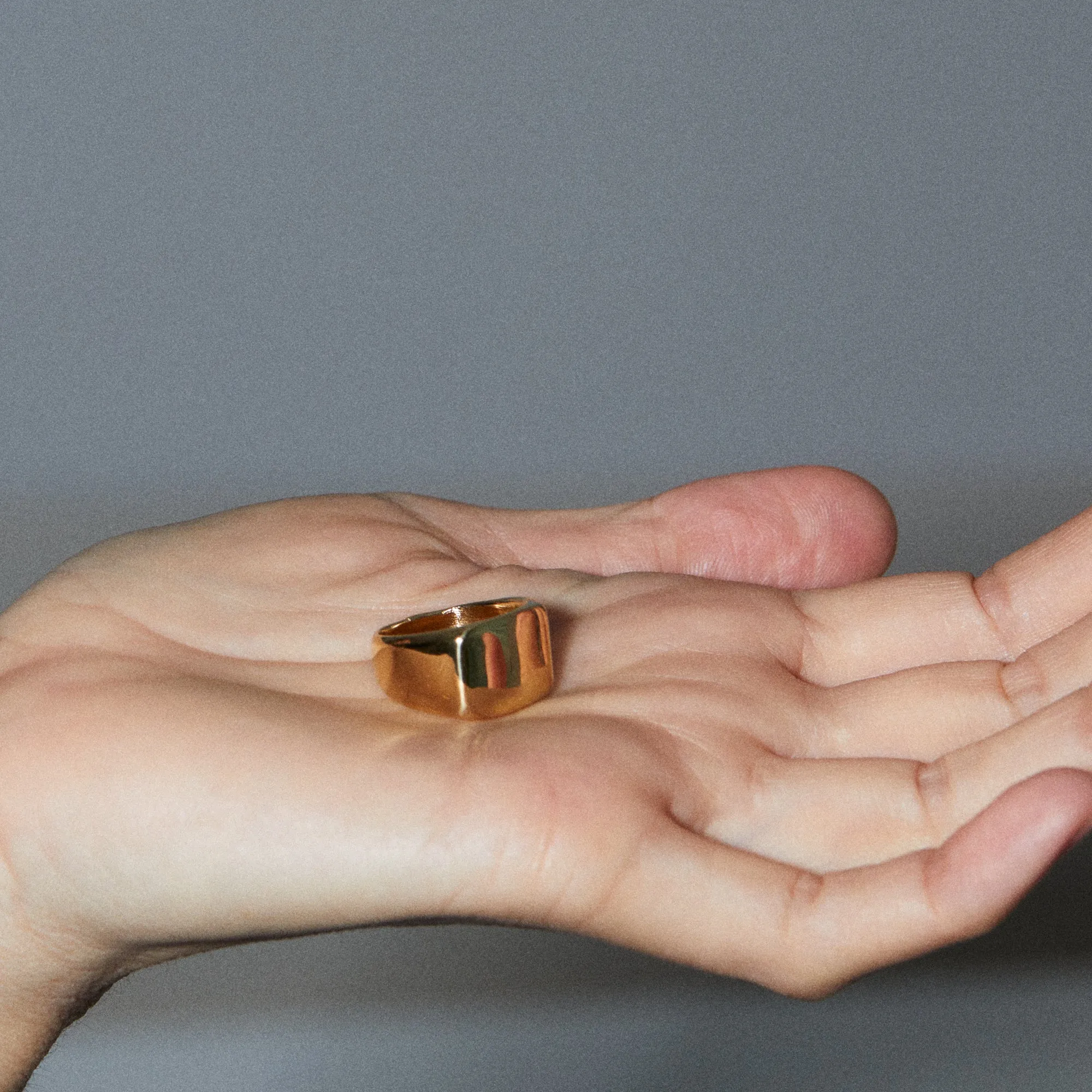 Rectangle Signet Ring