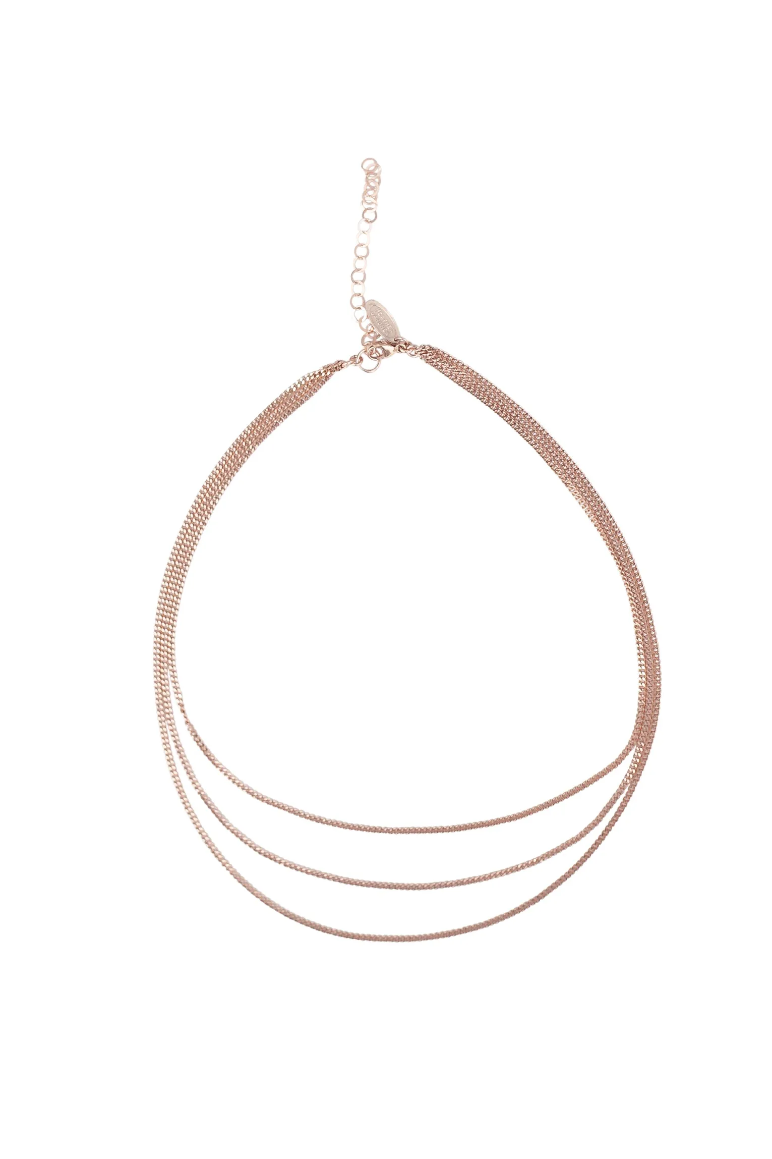 Retro Petite Choker in Gold, Silver or Rose Gold