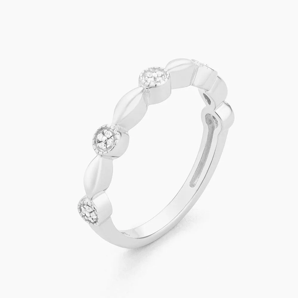 Round Triple Stackable Ring