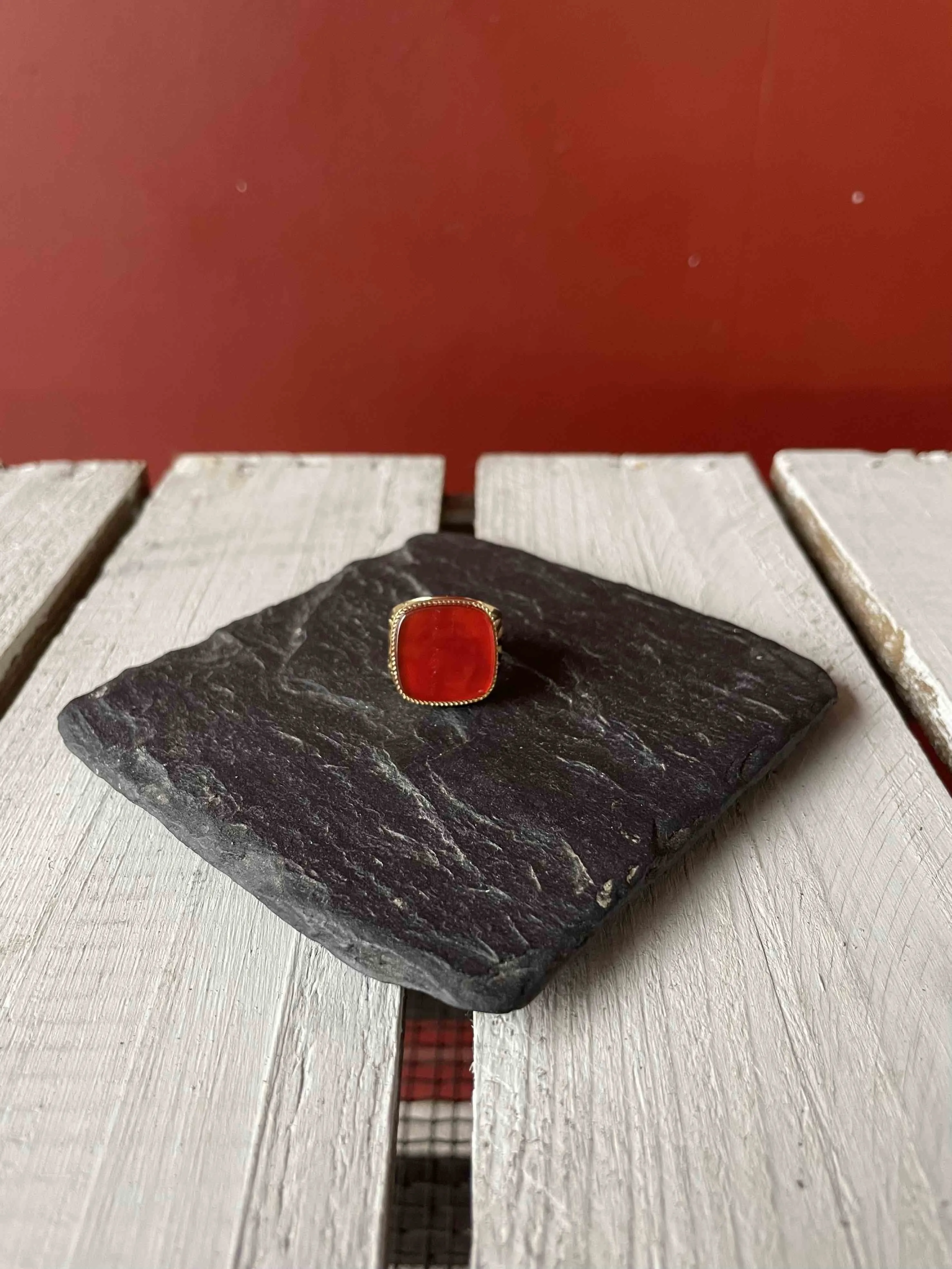 Ruby Signet Ring