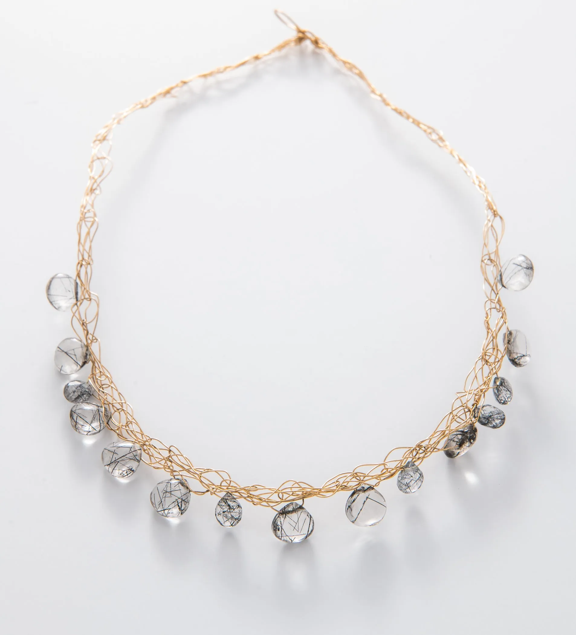 Rutilated Quartz Choker
