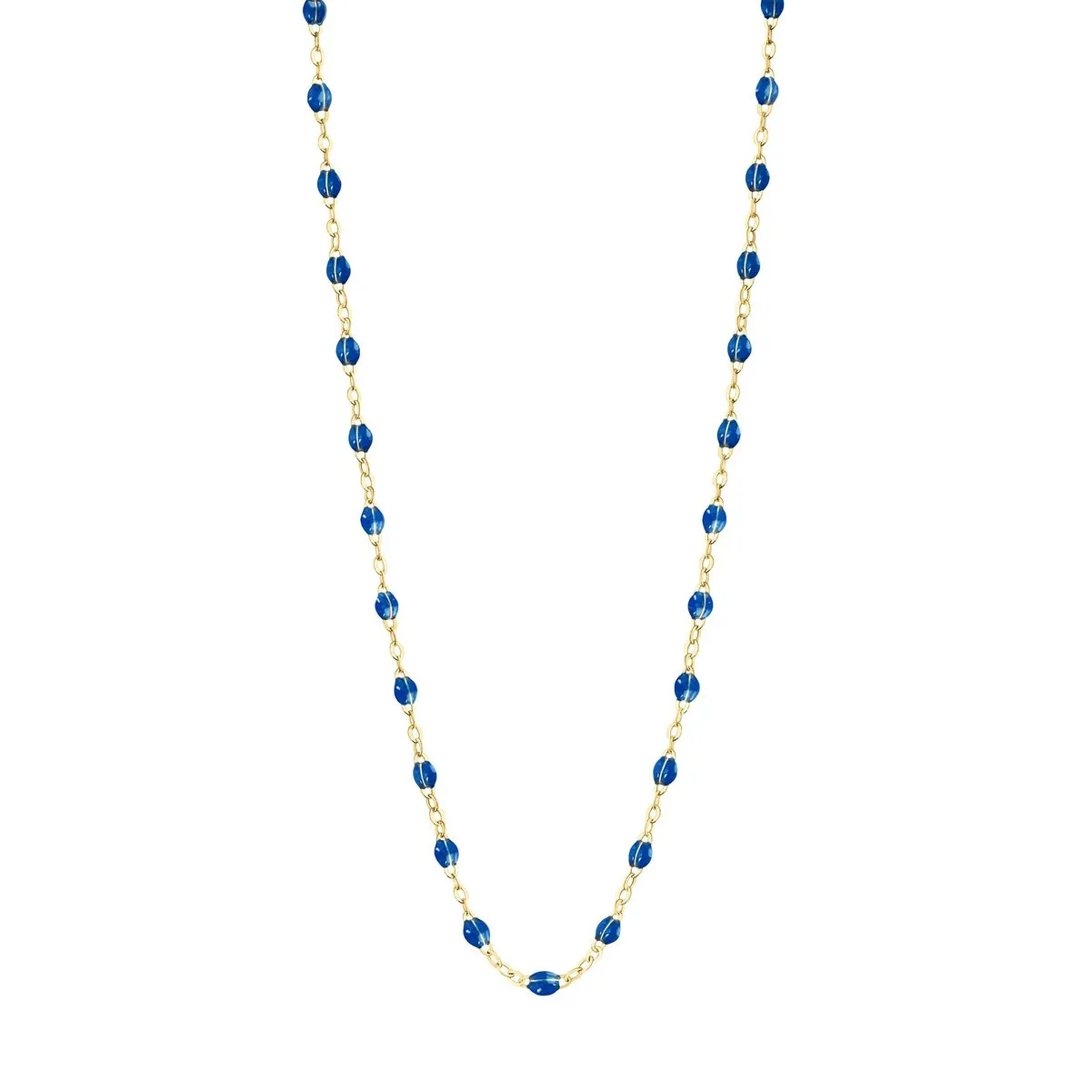sapphire gigi classic necklace 20 inch -18k yellow gold
