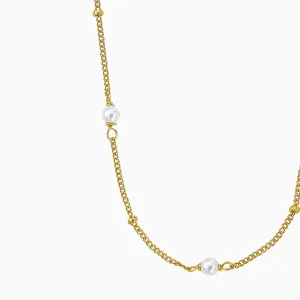 SATELLITE PEARLS NECKLACE