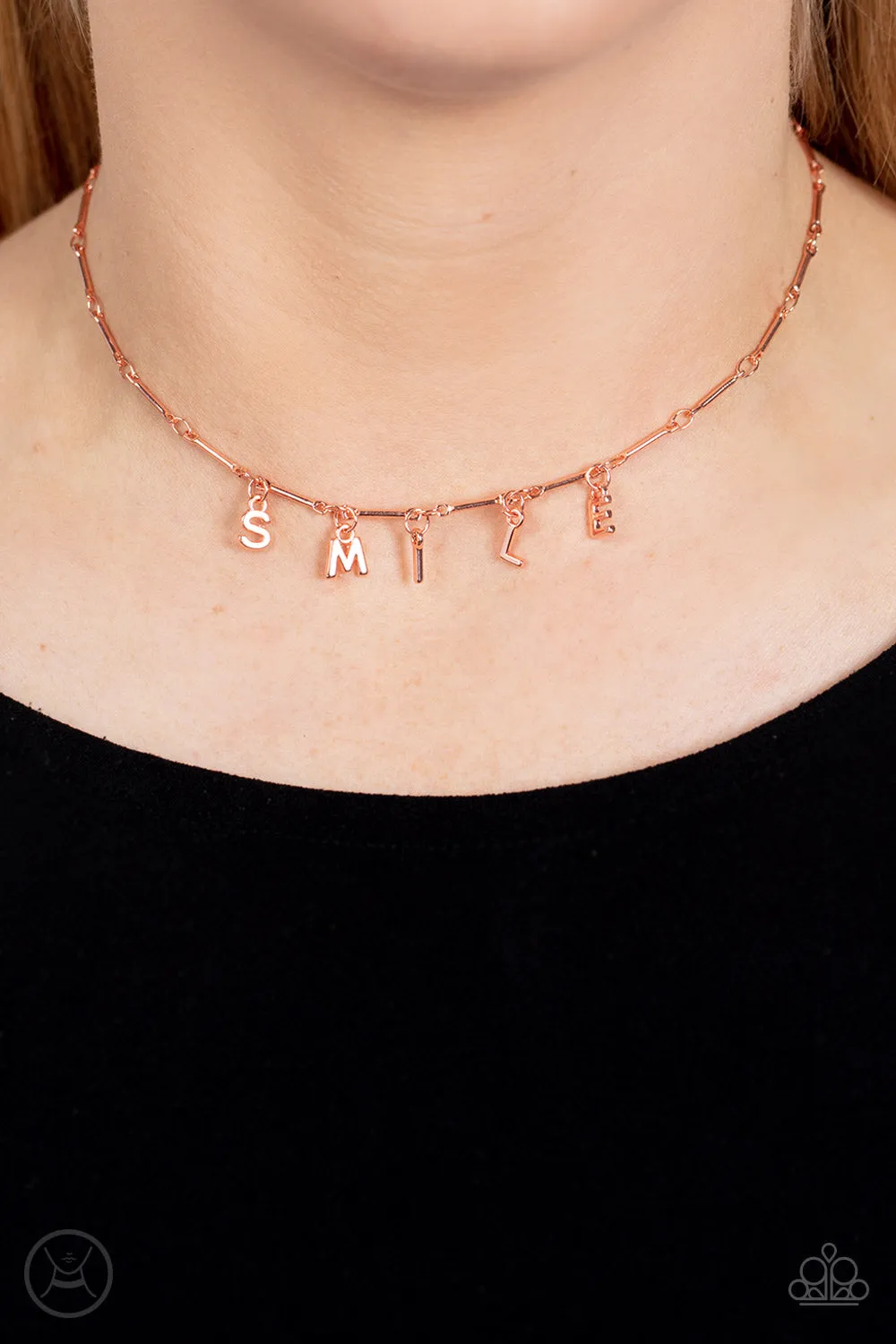 Say My Name - Copper (Choker) Necklace