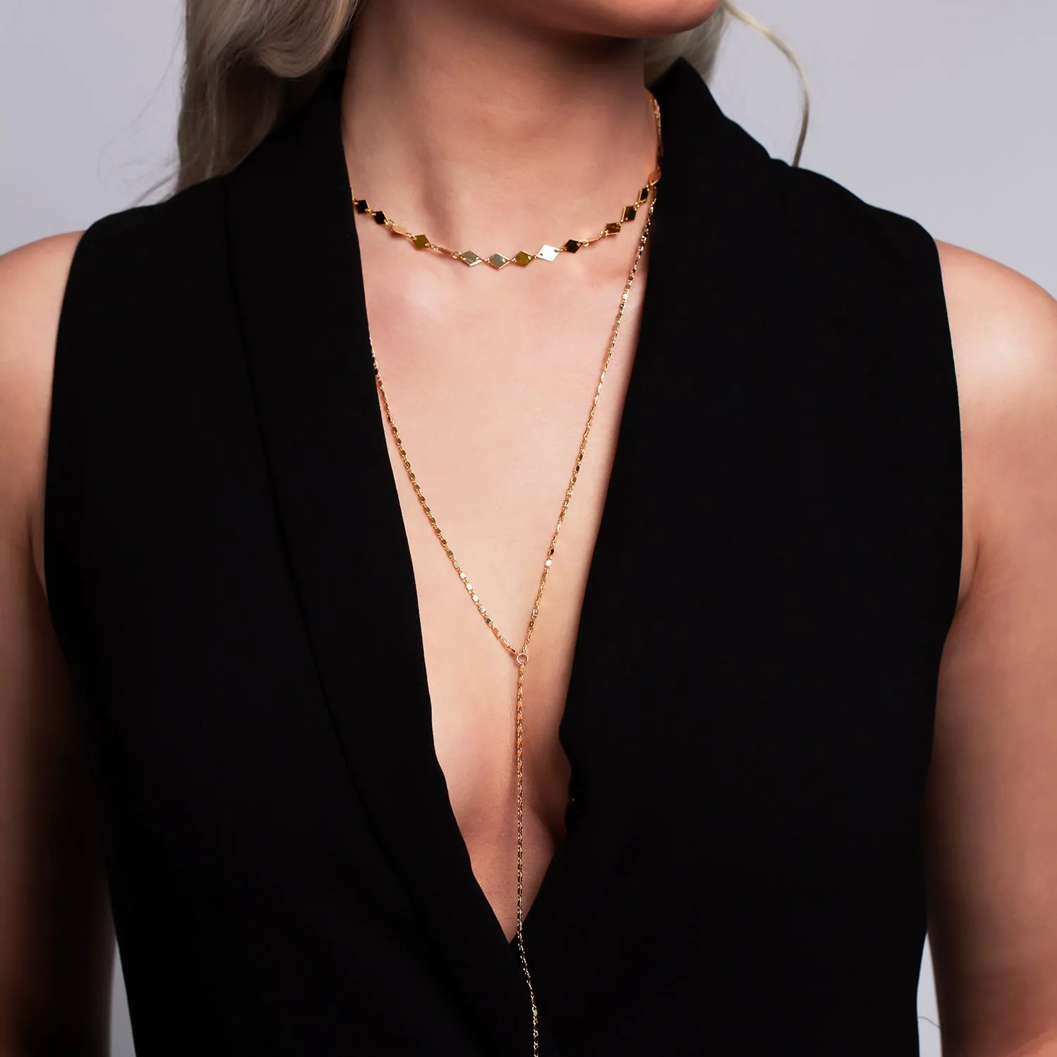 Sequin Boho Choker Necklace