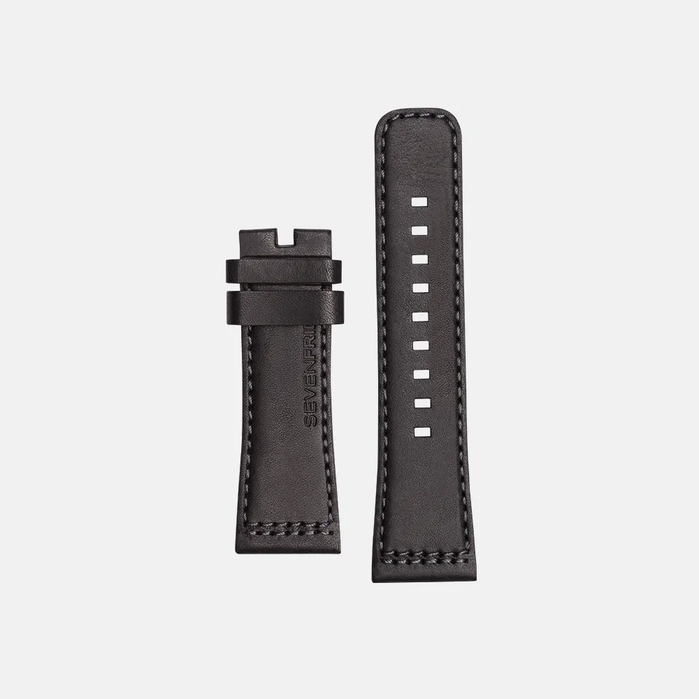 Sevenfriday M3/01 strap-Black Leather