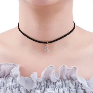 Sexy Sparkles Women Girls Choker Necklace Choose Black Velvet Chokers, Multi color Triangle Pattern and more