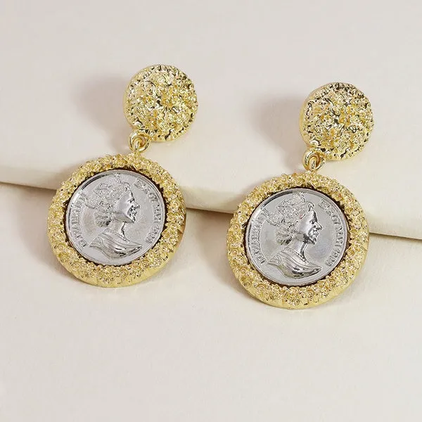 She's Got Coin - Coin Element Earrings