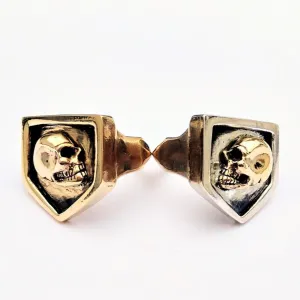 Signet Skull Biker Ring