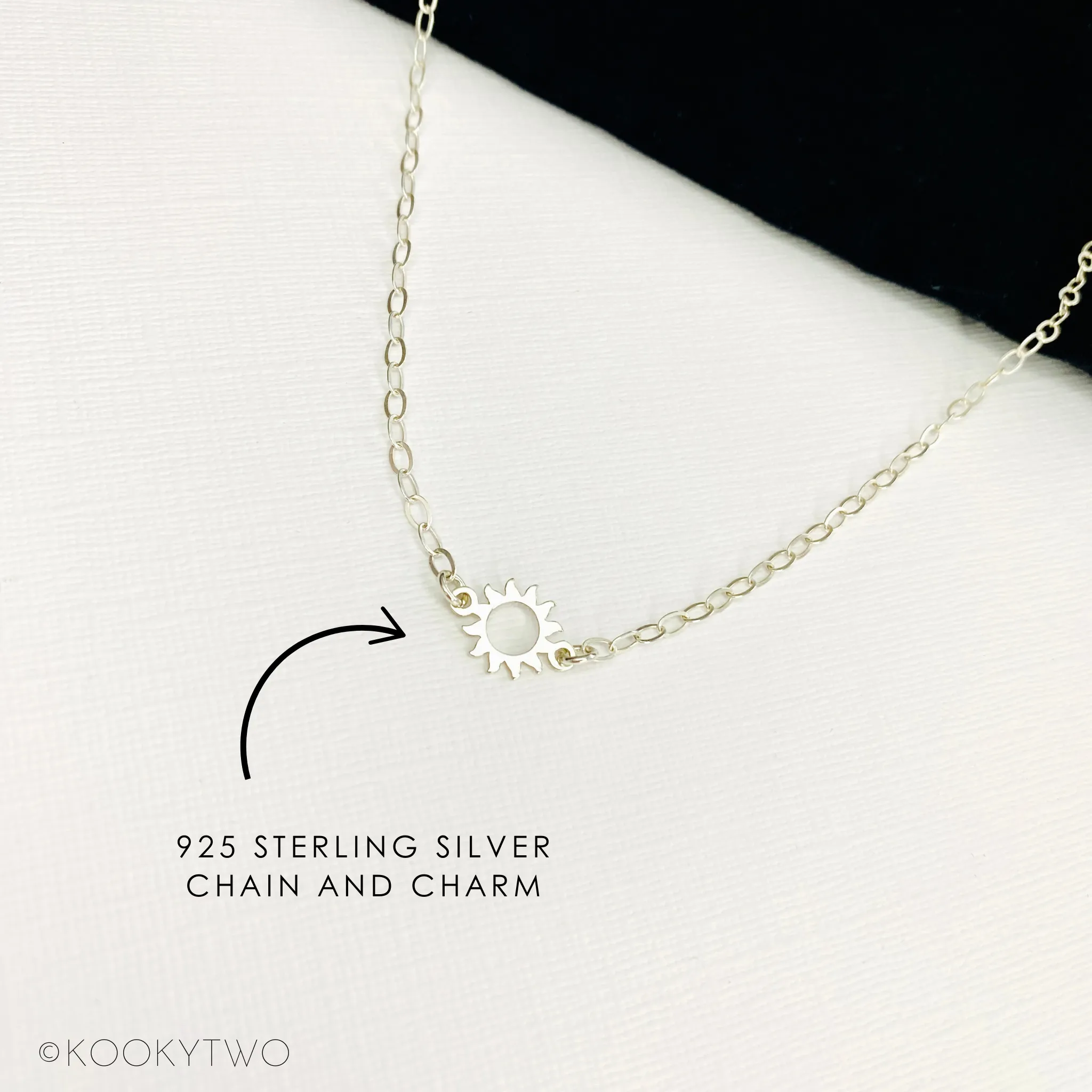Silver Sun Necklace